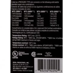 WireTwist Blue, Orange, Yellow, Red Assorted Colors Wire Connectors (300-Count Jar) by IDEAL 18 WireTwist Blue, Orange, Yellow, Red Assorted Colors Wire Connectors (300-Count Jar) by IDEAL -Cooper Bussmann sale ideal wire connectors wire terminals 30 2346j 77 1000
