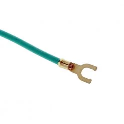 14 AWG Stranded Grounding Pigtail with #10 Fork/Ring/Ground Screw, (25-Pack) by IDEAL -Cooper Bussmann sale ideal wire connectors wire terminals 30 3183 4f 1000