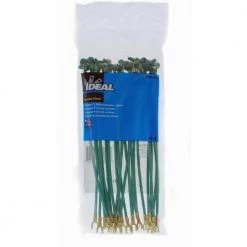 8 in. Grounding Pigtail 12 AWG Green Stranded Wire with #10 Fork/#10 Ring and Screw (25 per Bag) by IDEAL 8 8 in. Grounding Pigtail 12 AWG Green Stranded Wire with #10 Fork/#10 Ring and Screw (25 per Bag) by IDEAL -Cooper Bussmann sale ideal wire connectors wire terminals 30 3184 c3 1000