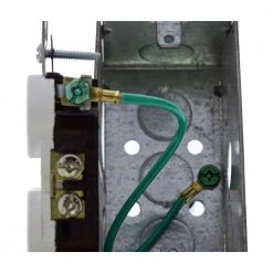 12 AWG Stranded Grounding Pigtail with #10 Fork/Ring/Ground Screw, (1000-Pack) by IDEAL 7 12 AWG Stranded Grounding Pigtail with #10 Fork/Ring/Ground Screw, (1000-Pack) by IDEAL -Cooper Bussmann sale ideal wire connectors wire terminals 30 3284 31 1000