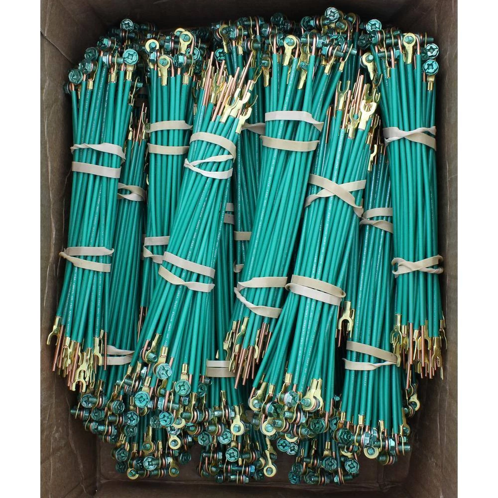 8 in. Pigtail 2-Wire Solid/Stranded Screw-On 1-Stripped on Solid Fork on Stranded (500-Pack) by IDEAL 4 8 in. Pigtail 2-Wire Solid/Stranded Screw-On 1-Stripped on Solid Fork on Stranded (500-Pack) by IDEAL - Image 4