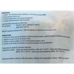 8 in. Pigtail 2-Wire Stranded Ring and Screw on One, Stripped on Second, Fork on Third (25-Pack) by IDEAL -Cooper Bussmann sale ideal wire connectors wire terminals 30 3287 fa 1000