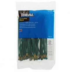 8 in. Pigtail 3-Wire Stranded Ring and Screw on One, Stripped on Second, Fork on Third/Fourth (25-Pack) by IDEAL -Cooper Bussmann sale ideal wire connectors wire terminals 30 3289 1f 1000