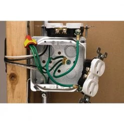 8 in. Pigtail 3-Wire Stranded Ring and Screw on One, Stripped on Second, Fork on Third/Fourth (25-Pack) by IDEAL -Cooper Bussmann sale ideal wire connectors wire terminals 30 3289 31 1000