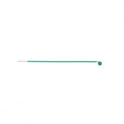 12 AWG 8 in. Solid Grounding Pigtail with Screw, Green (50 per Bag) by IDEAL