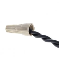 Twister Wire Connectors 341 Tan (100 Per Package) by IDEAL -Cooper Bussmann sale ideal wire connectors wire terminals 30 341p 31 1000