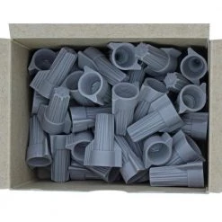 342 Twister Wire Connector, Gray (50-Box) by IDEAL -Cooper Bussmann sale ideal wire connectors wire terminals 30 342 fa 1000