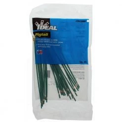 8 in. 12 AWG 1-Wire Stranded Pigtail Fork Stripped, Green (25-Pack) by IDEAL -Cooper Bussmann sale ideal wire connectors wire terminals 30 3480 1f 1000