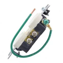 8 in. 12 AWG 1-Wire Stranded Pigtail Fork Stripped, Green (25-Pack) by IDEAL -Cooper Bussmann sale ideal wire connectors wire terminals 30 3480 31 1000