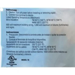 8 in. 12 AWG 1-Wire Stranded Pigtail Fork Stripped, Green (25-Pack) by IDEAL -Cooper Bussmann sale ideal wire connectors wire terminals 30 3480 fa 1000