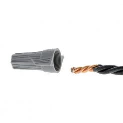 342 Twister Wire Connector, Gray (250-Bag) by IDEAL 15 342 Twister Wire Connector, Gray (250-Bag) by IDEAL -Cooper Bussmann sale ideal wire connectors wire terminals 30 642 1f 1000