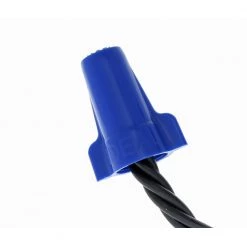 454 Wing-Nut Wire Connector, Blue (100/Bag) by IDEAL -Cooper Bussmann sale ideal wire connectors wire terminals 30 654 31 1000