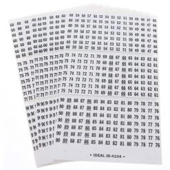 Wire Marker Booklet, Legend 46-90, (Standard Package 2 Booklets, 10 Cards Each) by IDEAL 7 Wire Marker Booklet, Legend 46-90, (Standard Package 2 Booklets, 10 Cards Each) by IDEAL -Cooper Bussmann sale ideal wire management 44 104 c3 1000