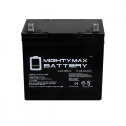 UB12550 (Group 22NF) Battery - Universal Battery - 12V 55Ah by MIGHTY MAX BATTERY -Cooper Bussmann sale mighty max battery 12v batteries max3424502 44 1000