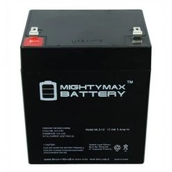 12-Volt 5AH SLA Battery Replaces Razor Drift Crazy Cart - 25143499 by MIGHTY MAX BATTERY -Cooper Bussmann sale mighty max battery 12v batteries max3484909 44 1000