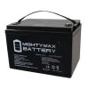 12-Volt 125 Ah Rechargeable Sealed Lead Acid (SLA) Battery by MIGHTY MAX BATTERY