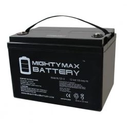 12-Volt 125 Ah Rechargeable Sealed Lead Acid (SLA) Battery by MIGHTY MAX BATTERY