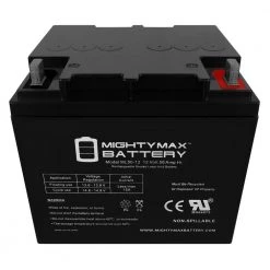 12V 50AH Replacement Battery compatible with Minn Kota Trolling Motors by MIGHTY MAX BATTERY -Cooper Bussmann sale mighty max battery 12v batteries ml50 12542 44 1000