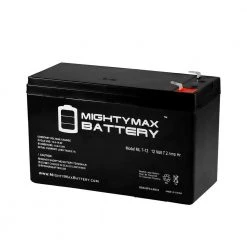12V 7AH compatible replacement battery for APC Back-UPS 550 BE550G by MIGHTY MAX BATTERY