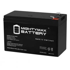 12-Volt 7.2 Ah Sealed Lead Acid (SLA) Battery Includes 12-Volt Charger by MIGHTY MAX BATTERY