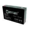 6volt 7.2ah Battery Replacement for WKA6-7.2F by MIGHTY MAX BATTERY