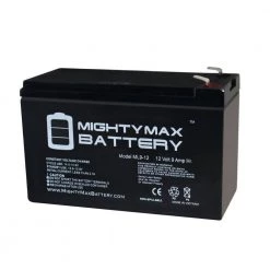 12V 9Ah SLA Replacement Battery for Monster Rockin Roller 3 Speaker by MIGHTY MAX BATTERY