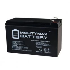 12-Volt 9 Ah SLA (Sealed Lead Acid) AGM Type Replacement Battery (10-Pack) by MIGHTY MAX BATTERY -Cooper Bussmann sale mighty max battery 12v batteries ml9 12mp10 fa 1000