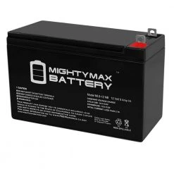 12-Volt 9 Ah NB Terminal Rechargeable Sealed Lead Acid (SLA) Battery by MIGHTY MAX BATTERY