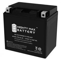 12-Volt 12 Ah 200 CCA Rechargeable Sealed Lead Acid (SLA) Powersport Battery by MIGHTY MAX BATTERY