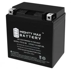 12-Volt 14 Ah 230 CCA Rechargeable Sealed Lead Acid (SLA) Powersport Battery by MIGHTY MAX BATTERY