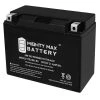 12-Volt 21 Ah 350 CCA Rechargeable Sealed Lead Acid (SLA) Powersport Battery by MIGHTY MAX BATTERY
