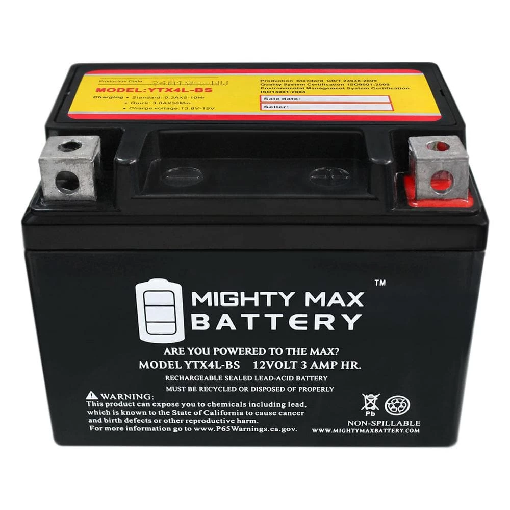 Replacement Battery for Coolster 110 cc GK-6110A by MIGHTY MAX BATTERY 6 Replacement Battery for Coolster 110 cc GK-6110A by MIGHTY MAX BATTERY - Image 6