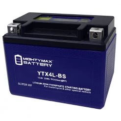 12-Volt 110 CCA Lithium Rechargeable Power Sports Battery by MIGHTY MAX BATTERY