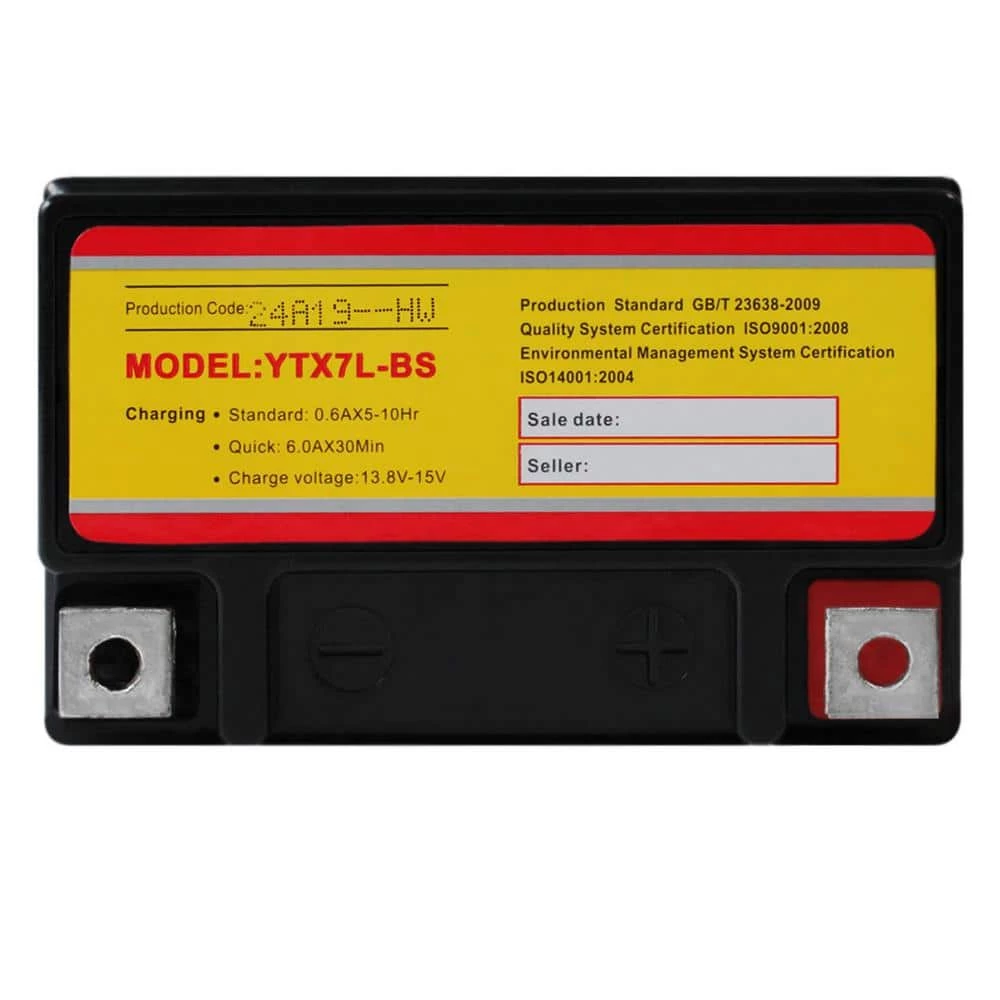 12-Volt 6 Ah 135 CCA Rechargeable Sealed Lead Acid (SLA) Powersport Battery by MIGHTY MAX BATTERY 4 12-Volt 6 Ah 135 CCA Rechargeable Sealed Lead Acid (SLA) Powersport Battery by MIGHTY MAX BATTERY - Image 4
