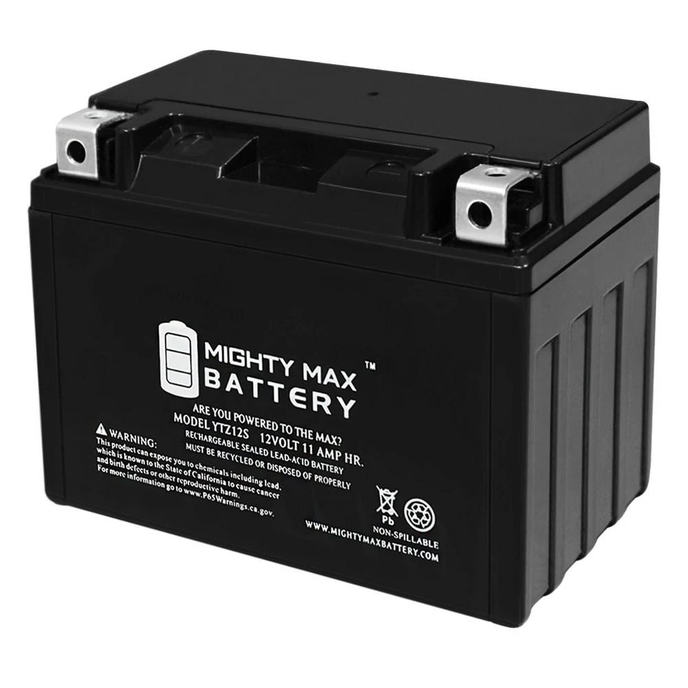 12-Volt 11 Ah 210 CCA Rechargeable Sealed Lead Acid (SLA) Powersports Battery by MIGHTY MAX BATTERY 1 12-Volt 11 Ah 210 CCA Rechargeable Sealed Lead Acid (SLA) Powersports Battery by MIGHTY MAX BATTERY