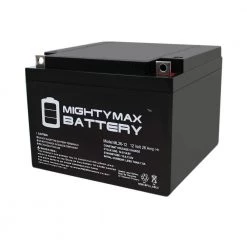 ML26-12 12V 26AH Replacement Battery for UB12260-ER by MIGHTY MAX BATTERY