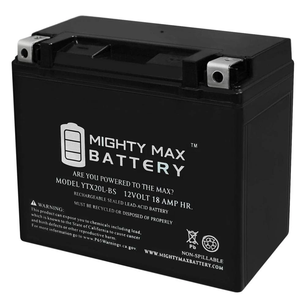 YTX20L-BS Replacement Battery for ES20LBS Battery by MIGHTY MAX BATTERY 1 YTX20L-BS Replacement Battery for ES20LBS Battery by MIGHTY MAX BATTERY