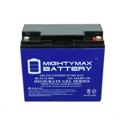 12V 18AH GEL Battery Replacement for Baoshi 6-DZM-20 6DZM20 by MIGHTY MAX BATTERY 9 12V 18AH GEL Battery Replacement for Baoshi 6-DZM-20 6DZM20 by MIGHTY MAX BATTERY -Cooper Bussmann sale mighty max battery specialty batteries max3544353 44 1000