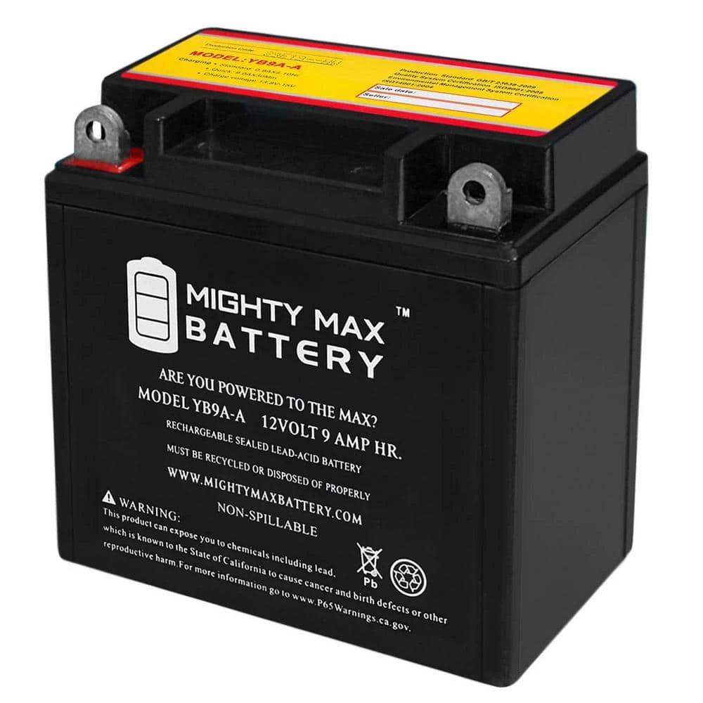 YB9A-A 12V 9AH Battery Replacement for 4140008 44043 740-1872 by MIGHTY MAX BATTERY 1 YB9A-A 12V 9AH Battery Replacement for 4140008 44043 740-1872 by MIGHTY MAX BATTERY