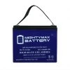 12V 75AH GEL Battery Replaces Sunrise Quickie QM-710 Power Wheelchair by MIGHTY MAX BATTERY