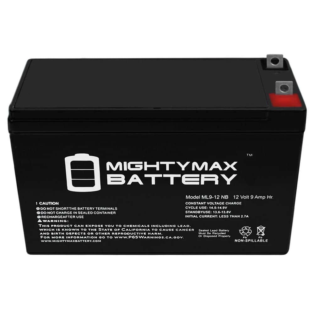 12V 9AH SLA Battery Replacement for Generac 0G9449 by MIGHTY MAX BATTERY 4 12V 9AH SLA Battery Replacement for Generac 0G9449 by MIGHTY MAX BATTERY - Image 4