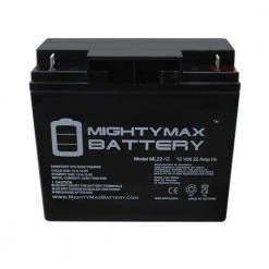 12V 22AH SLA Battery Replacement for Diehard SCH 12-22-3 JumpStarter by MIGHTY MAX BATTERY -Cooper Bussmann sale mighty max battery specialty batteries max3934697 44 1000