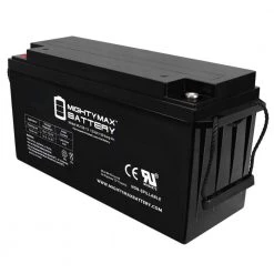 12-Volt 150 AH Rechargeable Sealed Lead Acid SLA Battery by MIGHTY MAX BATTERY
