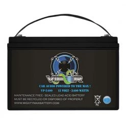 12-Volt 2400-Watt Car Audio High Current Power Cell Battery by MIGHTY MAX BATTERY